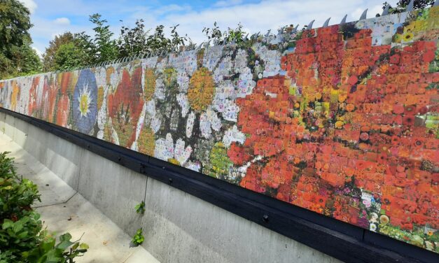 Wall of Flowers nieuwe blikvanger Flower Art Museum