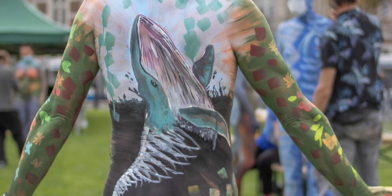 Amsterdam Bodypaint Art Event staat stil bij klimaatbewustzijn