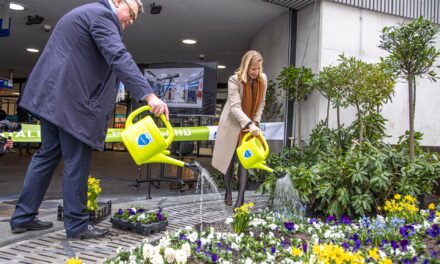 Zwolle geeft fietsers ruim baan: Staatsecretaris Van Veldhoven opent groenste fietsenstalling van Nederland