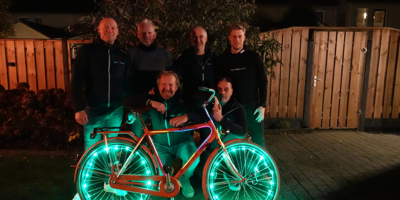Bike-4Life zorgt voor een mooi lichtje in donkere coronatijden