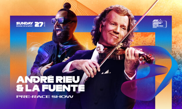 André Rieu en DJ La Fuente samen in de Pre Race Show bij F1 Dutch Grand Prix