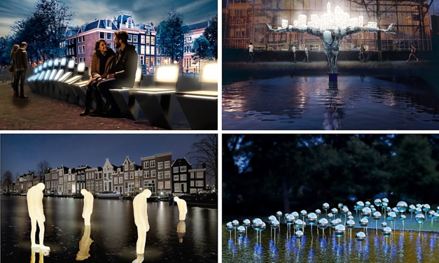 Amsterdam Light Festival verkent invloed van technologie en AI op het dagelijks leven