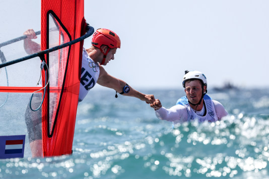 Windsurfer Van Opzeeland pakt olympisch brons