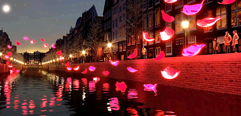 Rituals thema van het fotogenieke, 13E Amsterdam Light Festival