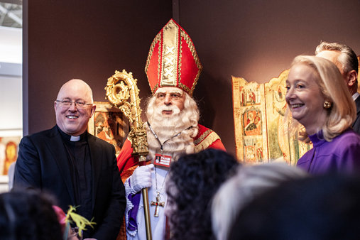 Sinterklaasstemming op PAN Amsterdam