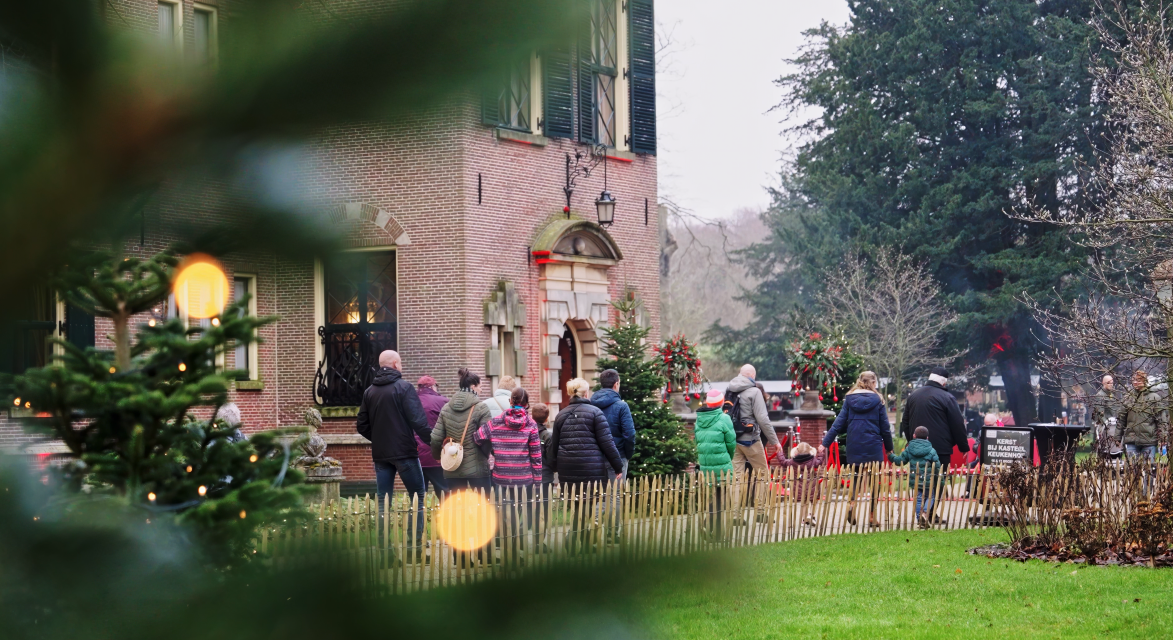 Landgoed Keukenhof ondergedompeld in kerstsfeer